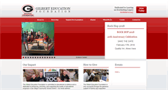 Desktop Screenshot of gilbertiowafoundation.org
